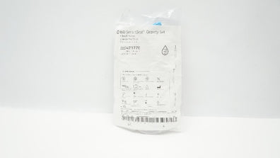 BD 47177E Alaris SmartSite Gravity Set 18ml x 104inch 10Drops/mL